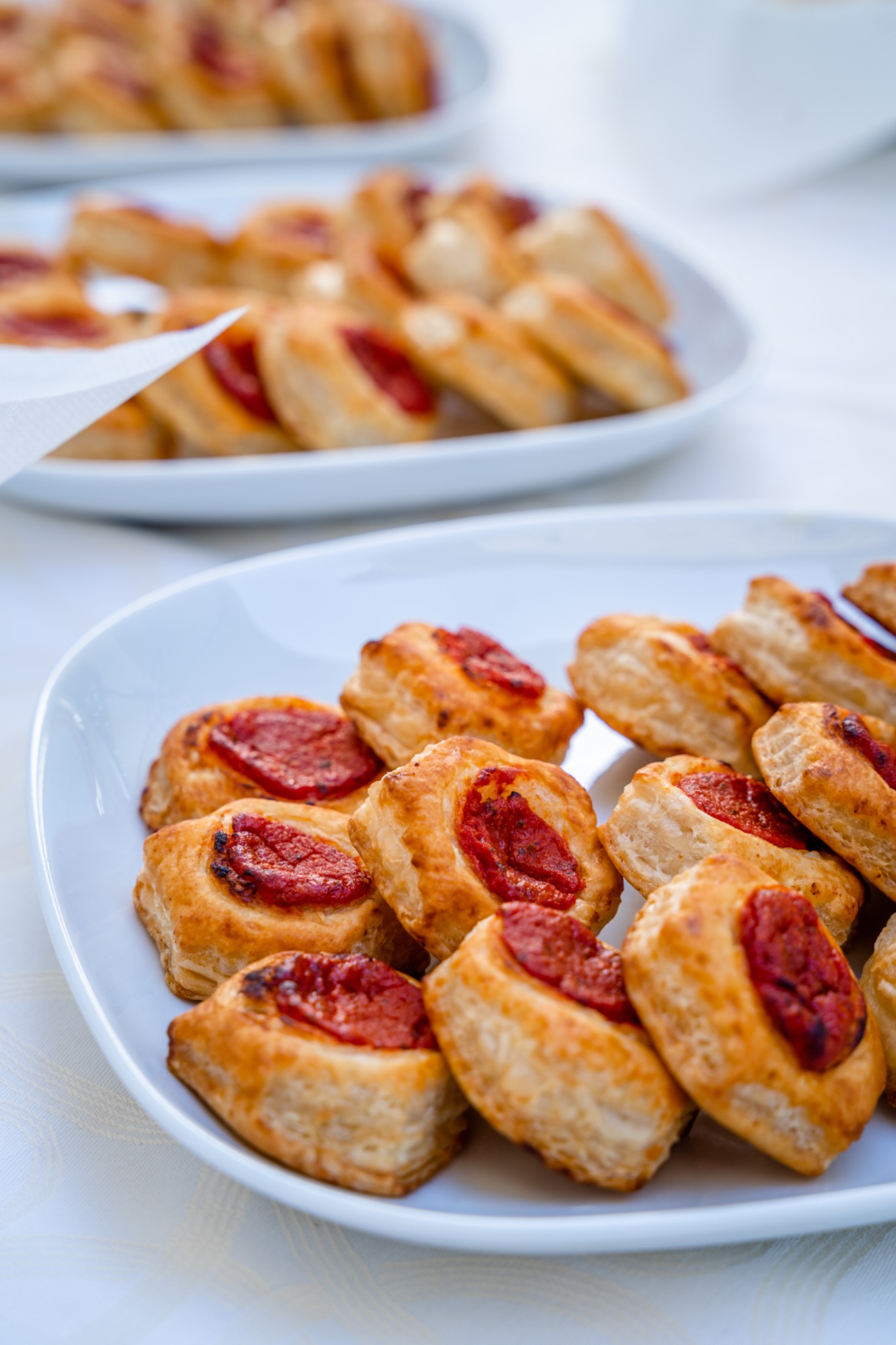 Buffet di aperitivo con sfizi salati